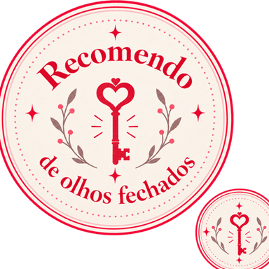Selo: Recomendo de olhos fechados